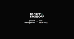 Desktop Screenshot of beckerfrondorf.com